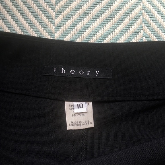 Theory Black Pencil Skirt - Picture 3 of 6